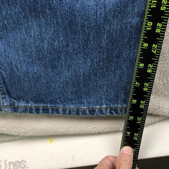 RedHead Mens Jeans Size 42x30 Classic Fit Straight Leg Blue Denim Casual Travel - Picture 6 of 15